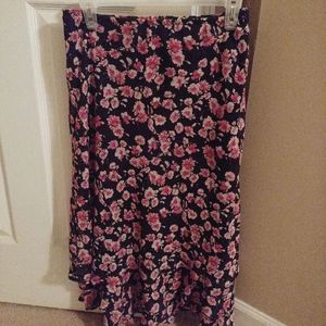 Floral skirt
